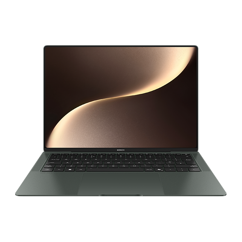 HONOR MagicBook Art 14 2025 en Vert — vue de face