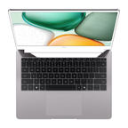 HONOR MagicBook X14 2025 Combat Grigio stellare — tastiera in vista dall'alto