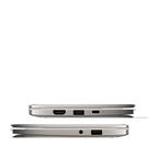 HONOR MagicBook X16 Ryzen 2026 Gris Estrellado — perfiles con puertos