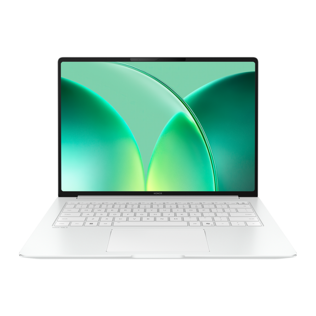 HONOR MagicBook Pro 14 2026 Biały – widok z przodu