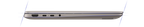 HONOR MagicBook 14 2026 Gris Estrellado — perfil con los puertos