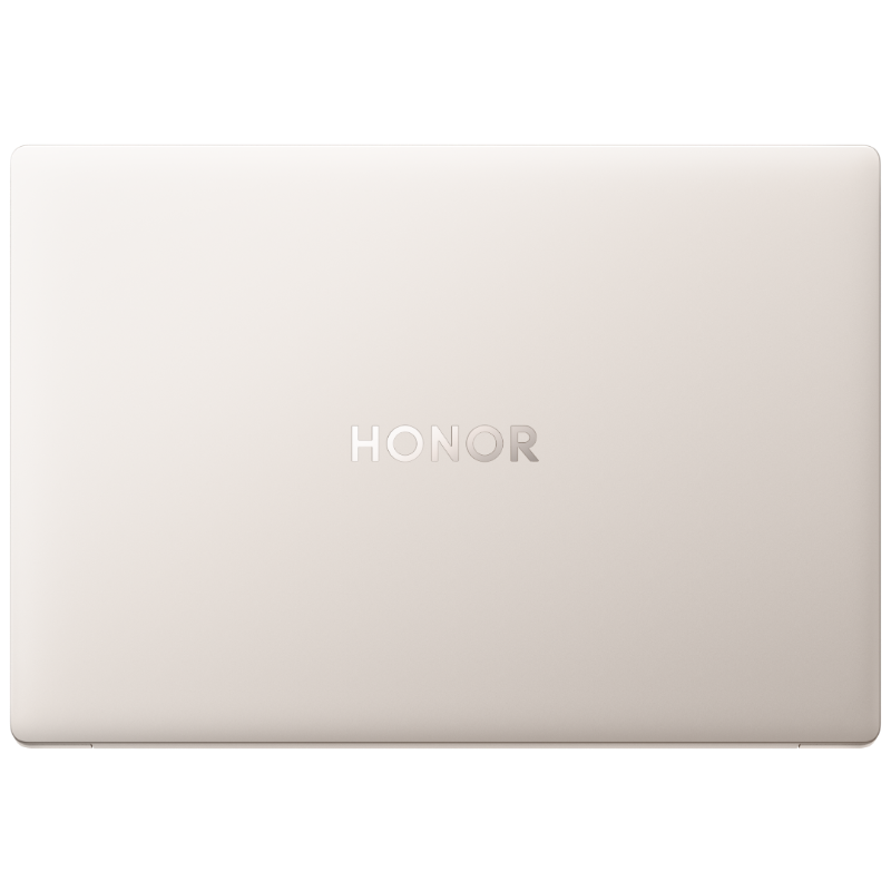 HONOR MagicBook 16 2026 Złoty – zamknięta pokrywa