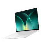 HONOR MagicBook Pro 14 2026 w kolorze Biały, widok z boku w trzech czwartych