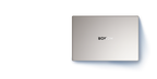 HONOR MagicBook X14 Plus 2026 Gwiezdna szarość – pokrywa widziana z góry