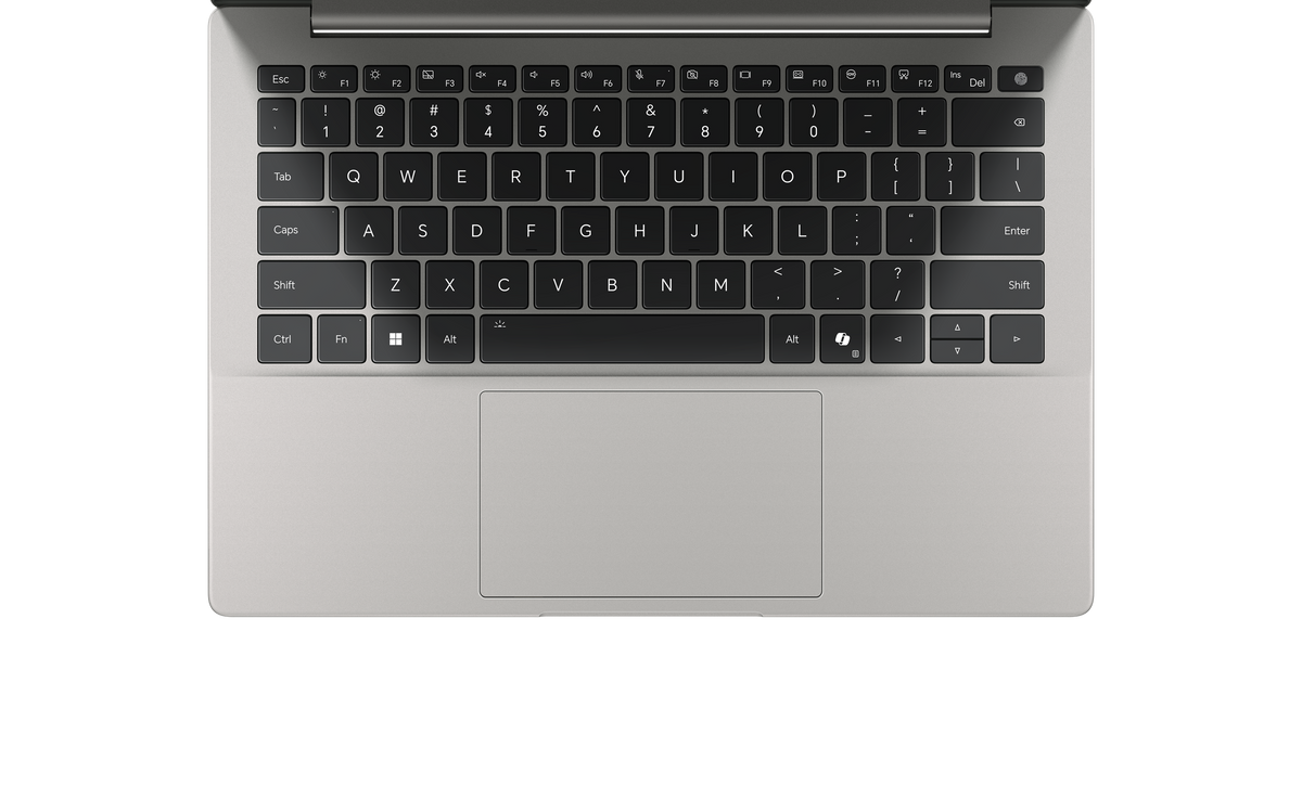 HONOR MagicBook X14 Plus 2026 Gwiezdna szarość – klawiatura i touchpad