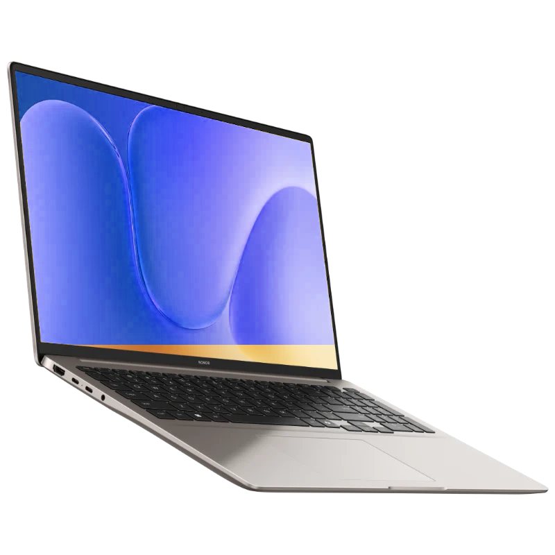 HONOR MagicBook 16 2026 Gwiezdna szarość – widok w trzech czwartych