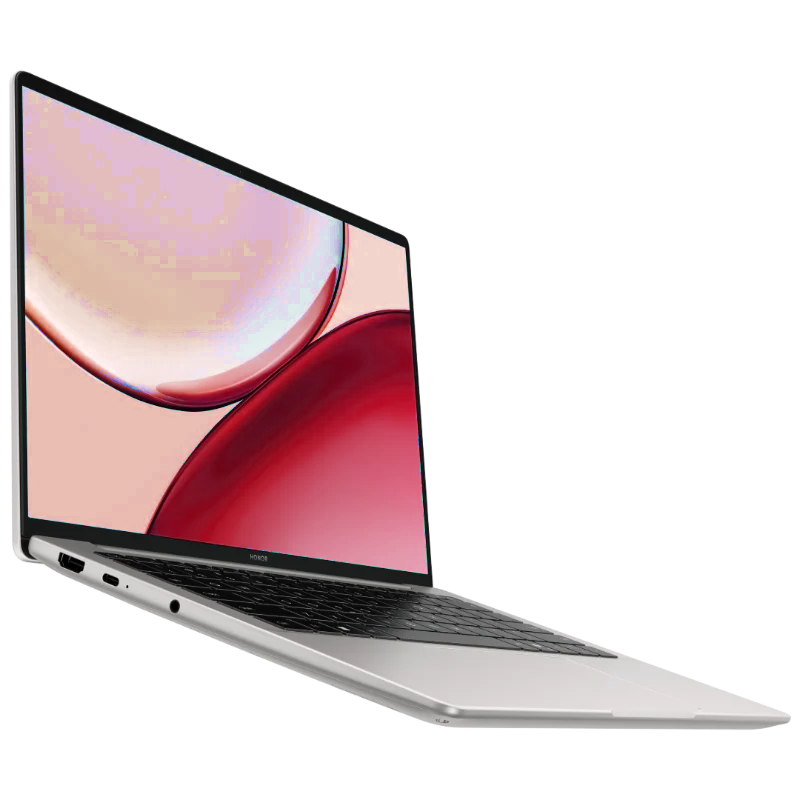HONOR MagicBook X14 2026 Combat Grigio stellare – vista di tre quarti sinistra